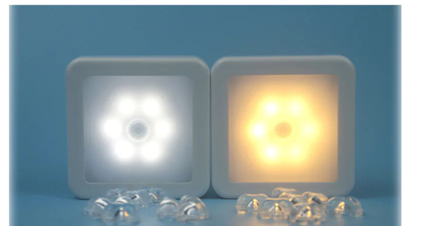 Smart Motion Sensor LED Night Light for Cabinets & Beds