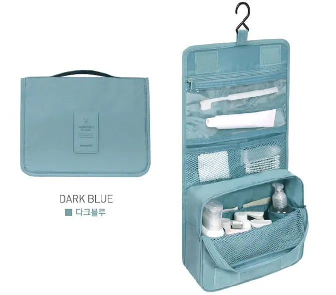 Hanging Toiletry Bag, Makeup Organizer, Travel Pouch