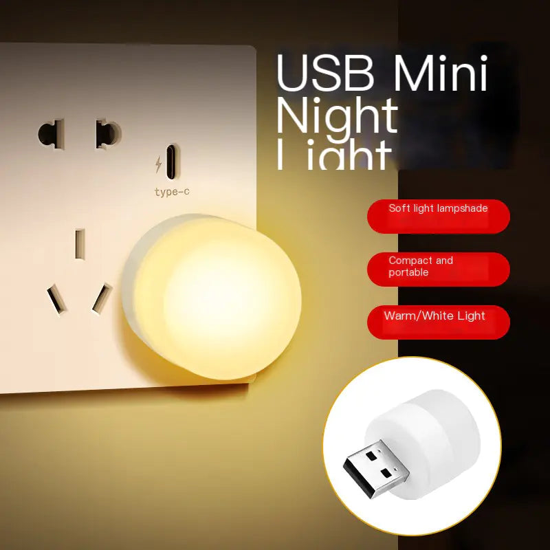 Creative Portable Mini USB LED Night Light (Emergency Use)