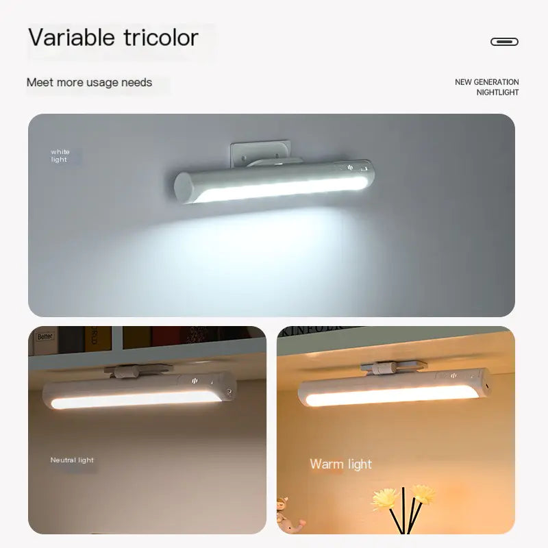 Cool LED Touch Bedside Night Light for Students