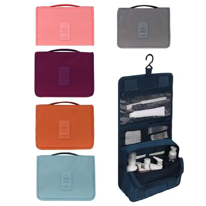 Hanging Toiletry Bag, Makeup Organizer, Travel Pouch