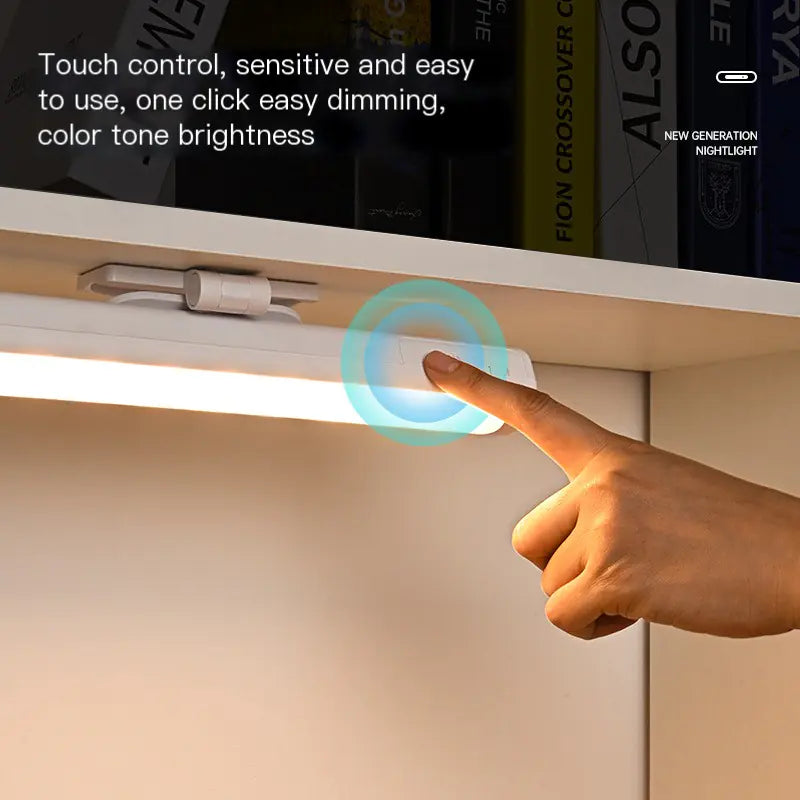 Cool LED Touch Bedside Night Light for Students