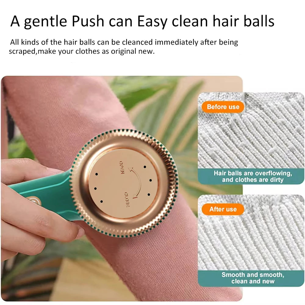 Premium Rechargeable Lint Remover – Ultra-Smooth Fabric Shaver