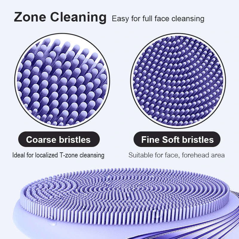 🧼✨ GlowClean™ Electric Silicone Facial Brush