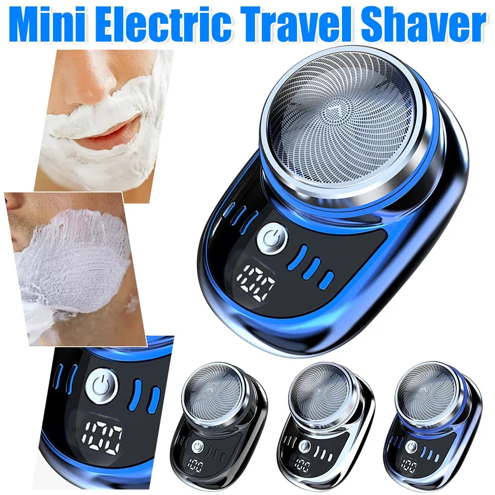PocketPower™ Mini USB Travel Shaver – Sleek, Silent & Smooth