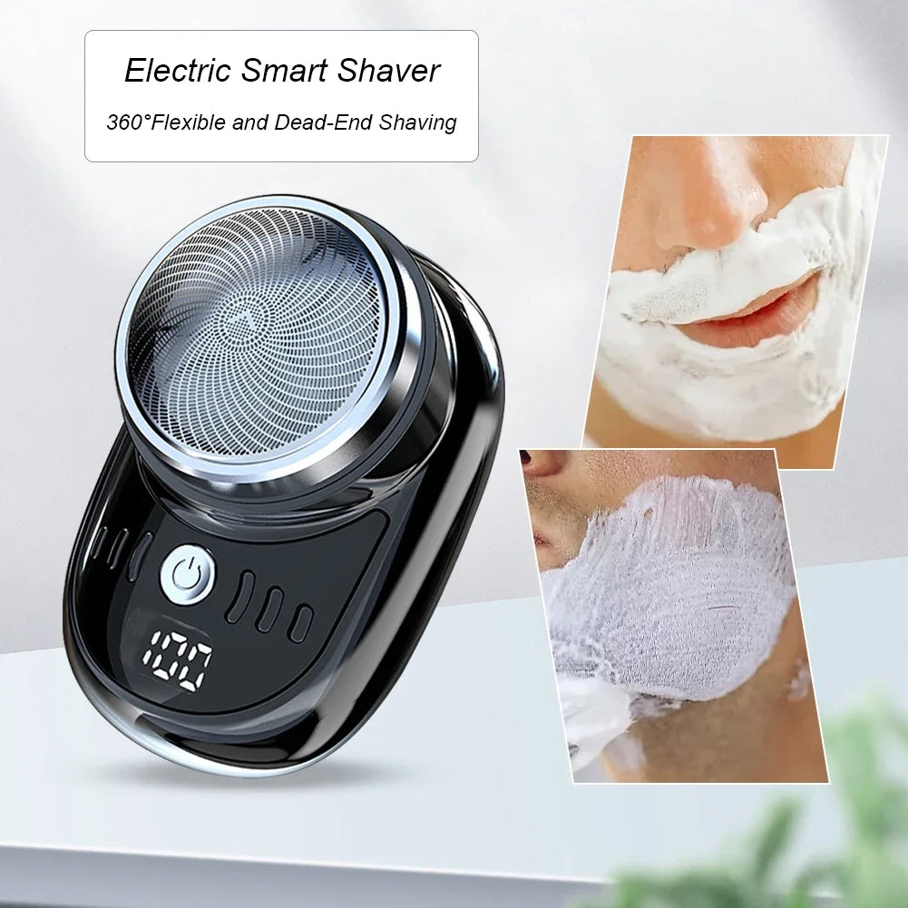 PocketPower™ Mini USB Travel Shaver – Sleek, Silent & Smooth