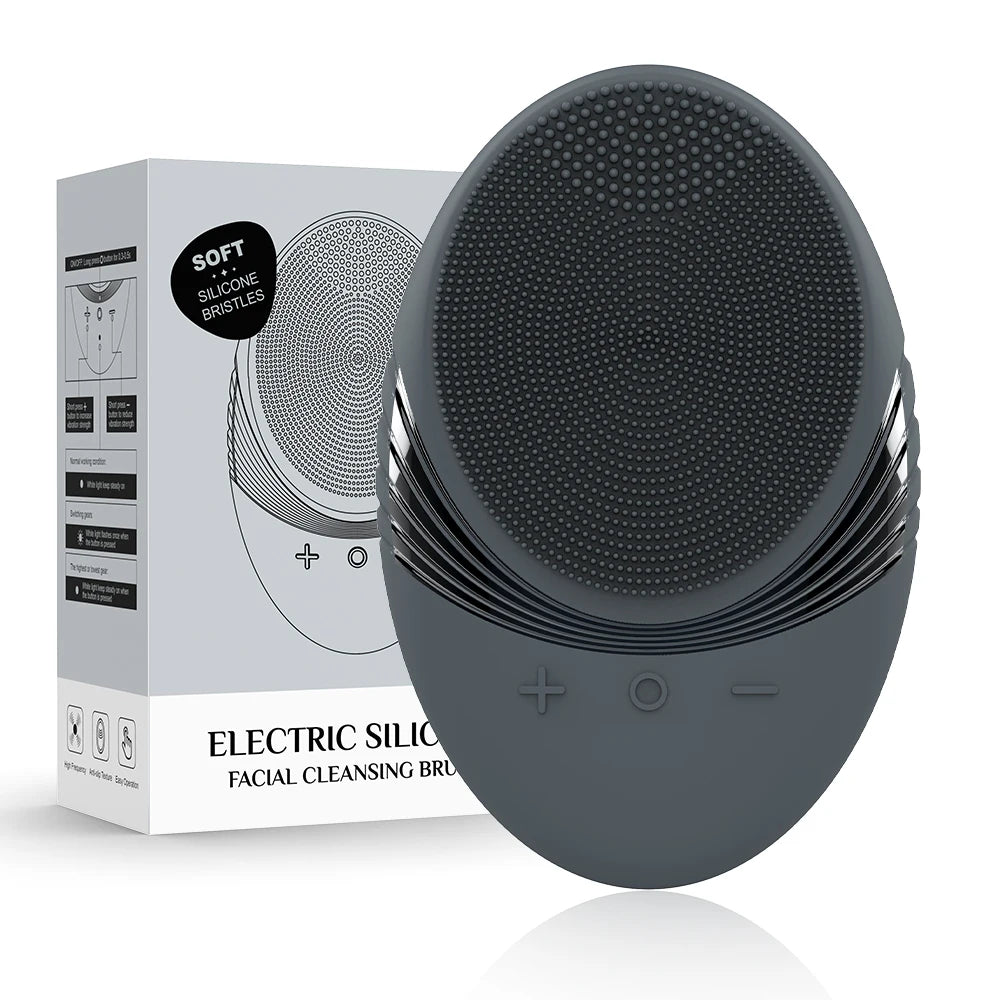 🧼✨ GlowClean™ Electric Silicone Facial Brush