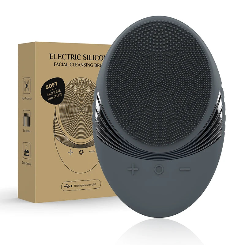 🧼✨ GlowClean™ Electric Silicone Facial Brush