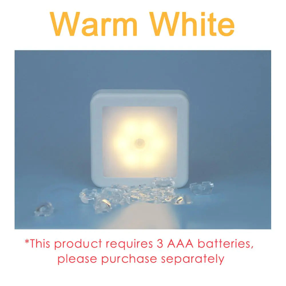 Smart Motion Sensor LED Night Light for Cabinets & Beds