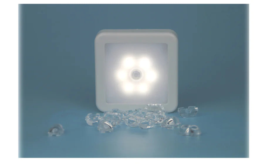 Smart Motion Sensor LED Night Light for Cabinets & Beds