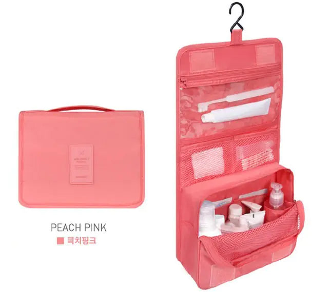 Hanging Toiletry Bag, Makeup Organizer, Travel Pouch