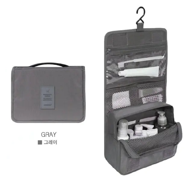 Hanging Toiletry Bag, Makeup Organizer, Travel Pouch