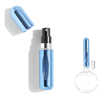 Portable Mini Refillable Perfume Spray Bottle – TSA Approved Travel Size (5ml)