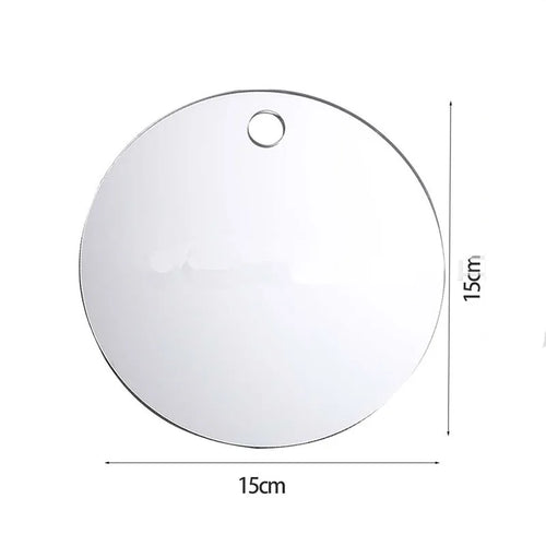 Acrylic Anti Fog Mirror Shower Shaving Fogless Mirror Washroom
