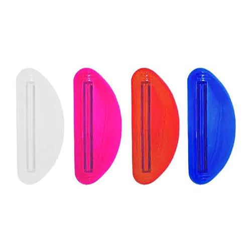 1 PC Toothpaste Tube Squeezer Dispenser Tube Rolling Holder Practical Reusable Toothpaste Tube Sealing Clip Bathroom Accessories Creative