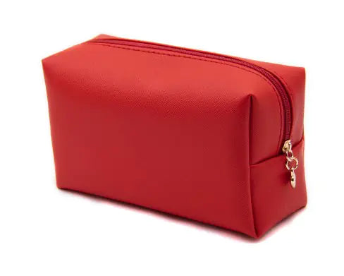 PU Leather Travel Makeup Bag – Stylish, Durable & Waterproof
