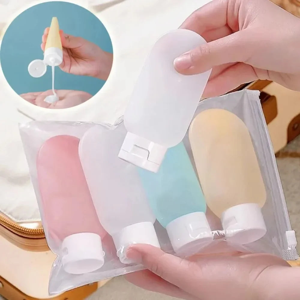 🧳 Travel Essentials Mini Bottle Set – TSA-Approved Leakproof Kit