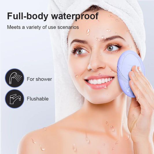🧼✨ GlowClean™ Electric Silicone Facial Brush