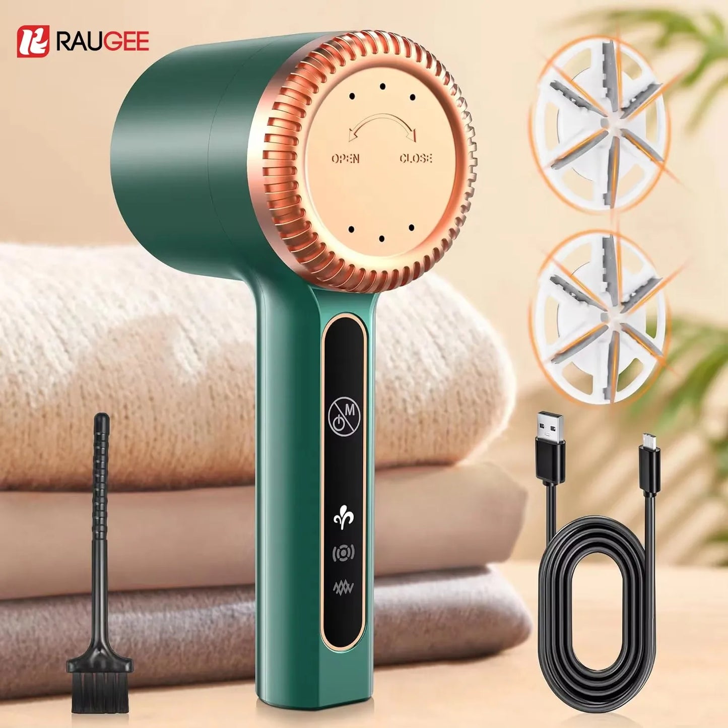 Premium Rechargeable Lint Remover – Ultra-Smooth Fabric Shaver