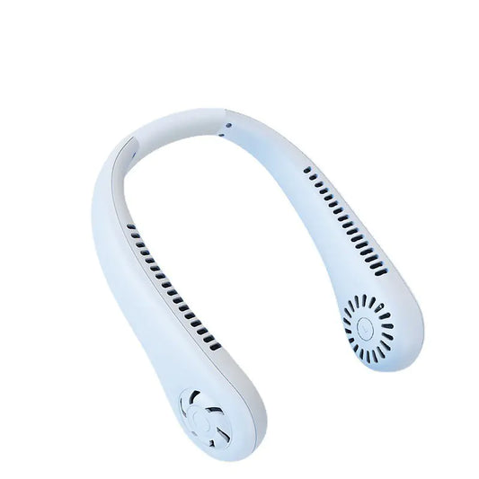 BreezeBand™ 2024 Rechargeable Neck Fan – Hands-Free, Stylish, and Cool On-the-Go - Silent Design