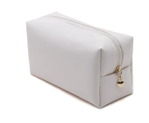 PU Leather Travel Makeup Bag – Stylish, Durable & Waterproof
